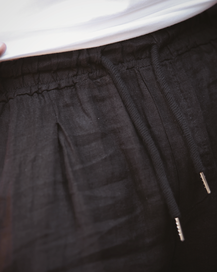 PANTALON LINO NEGRO